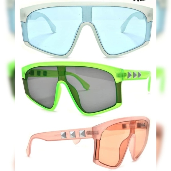 Large Frame Women's Sunglasses  - Pink - Picture 4 of 4